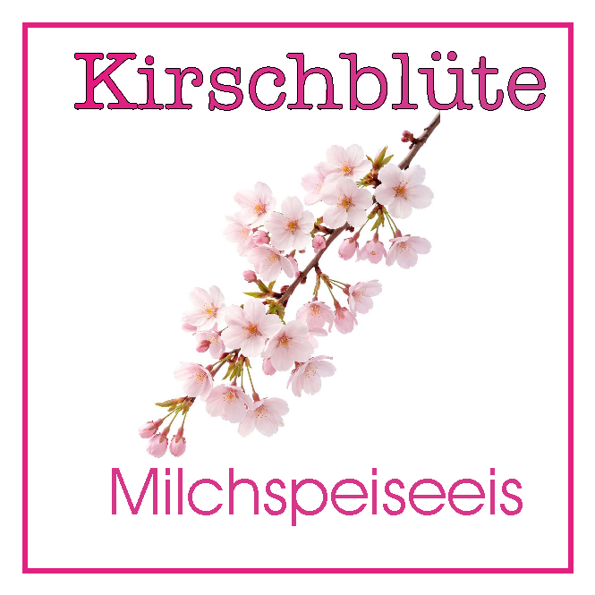 Eisschild Kirschblüte