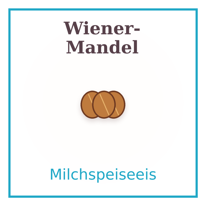Eisschild Wiener-Mandel